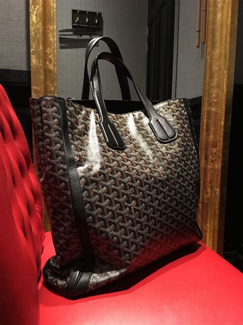 leather goyard bags